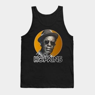 Retro Lightnin Hopkins Gold Tribute Tank Top